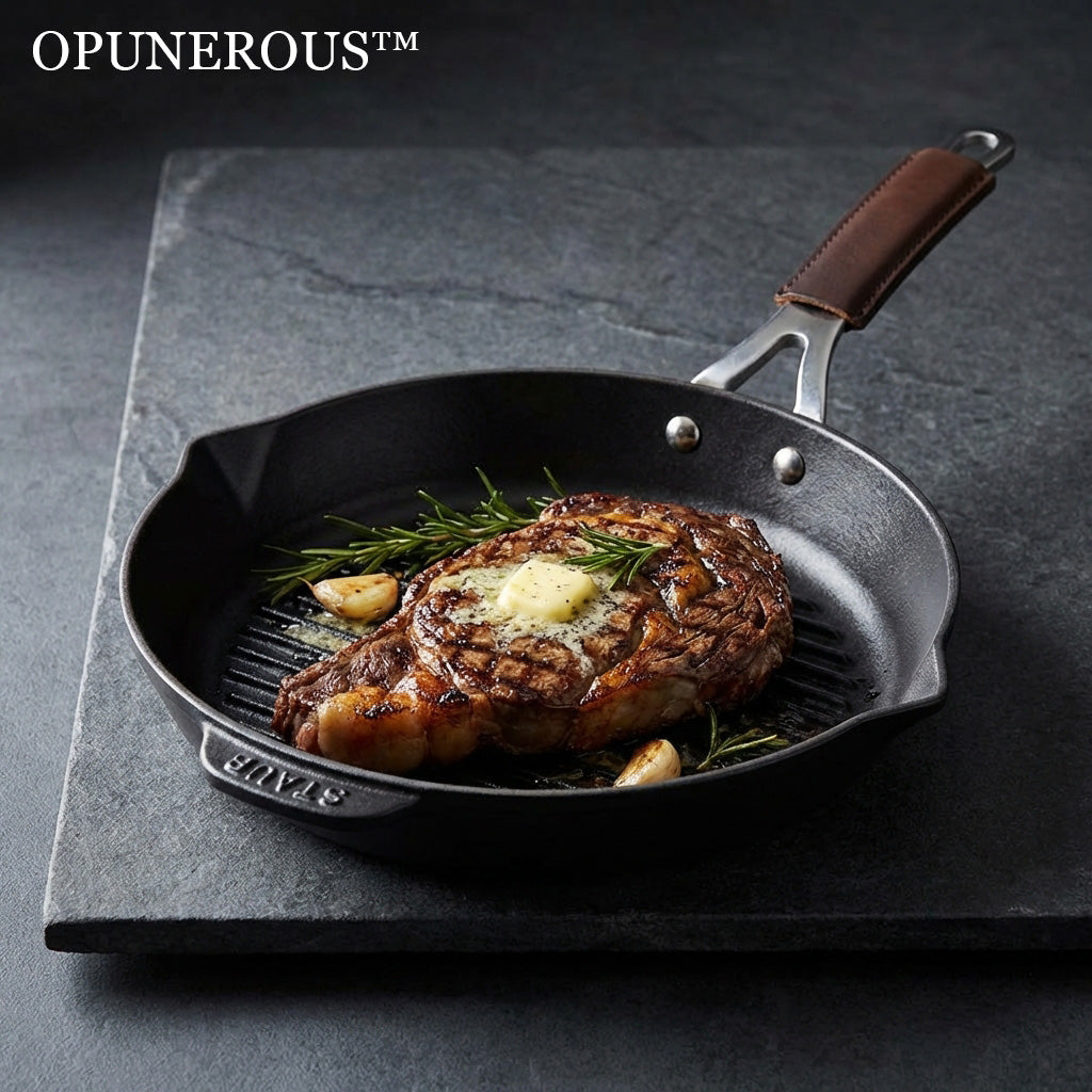 🥩 Opunerous™ THE HERITAGE CAST IRON GRILL