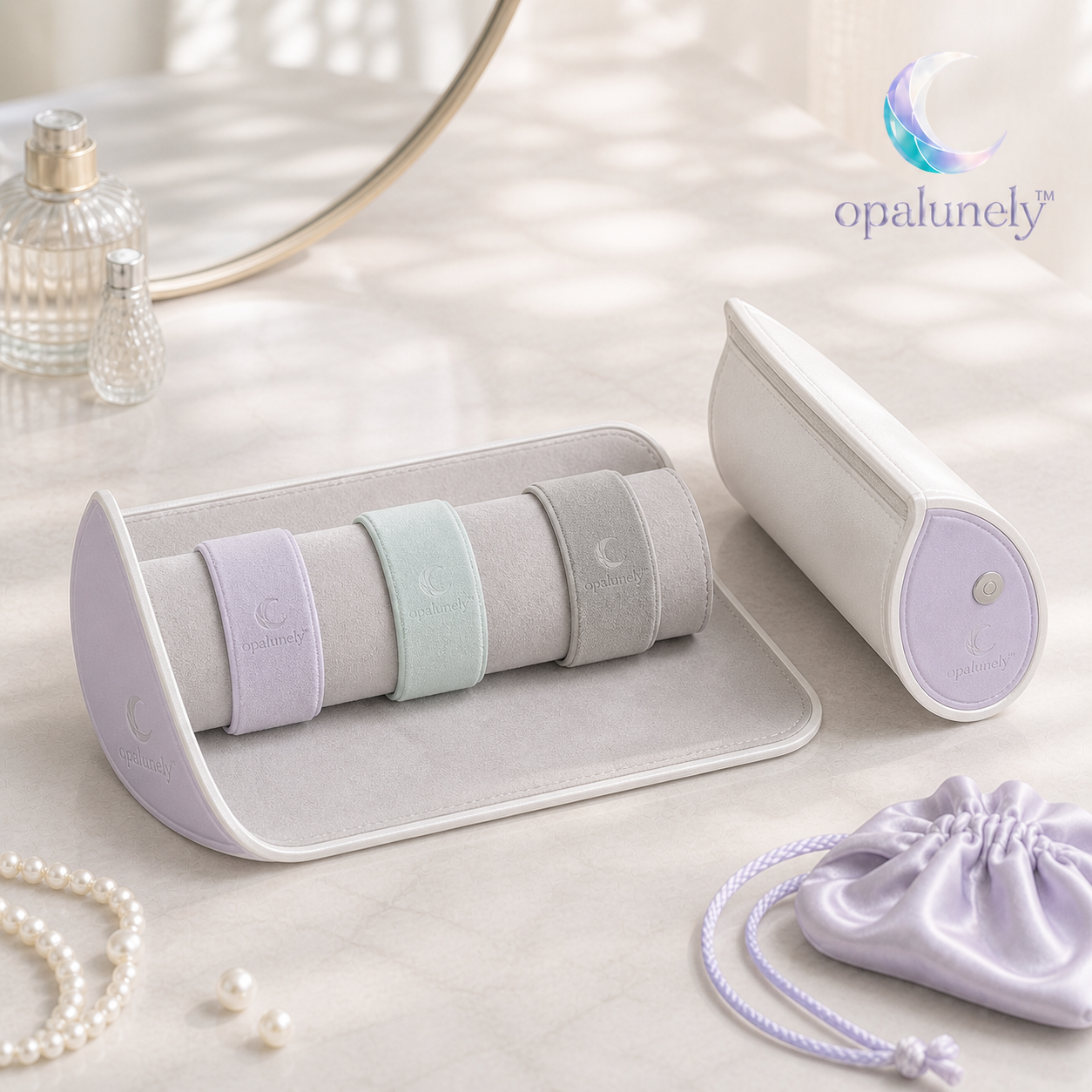 OPALUNELY™ CRESCENT JEWELRY CUFF ROLL
